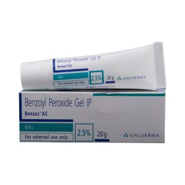 Benzac Ac 2.5 % Gel 20 Gm