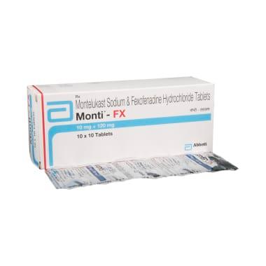 Monti-FX 10mg/120mg Tablet
