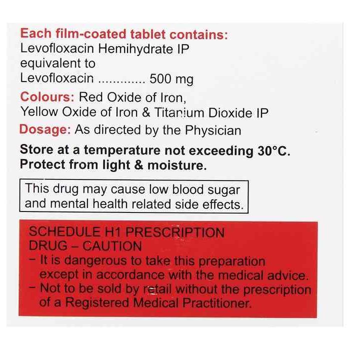 Levoquin 500mg Tablet 2