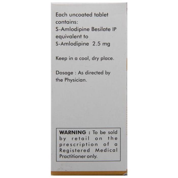 S-Amlong 2.5 Tablet 3