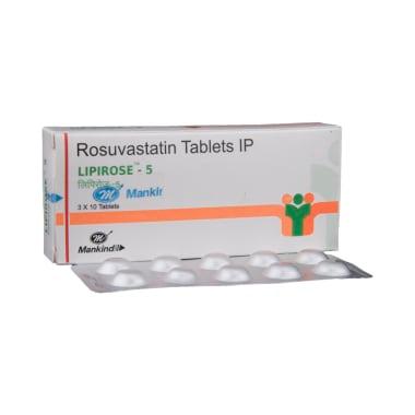 Lipirose 5 Tablet