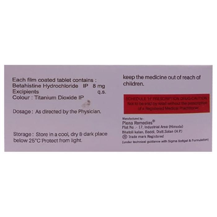 Robeta 8mg Tablet 2