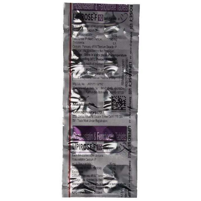 Lipirose-F 10 Tablet 3