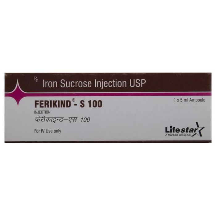 Ferikind S 100 Mg Injection 5 Ml 2