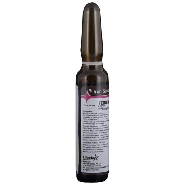 Ferikind S 100 Mg Injection 5 Ml 5