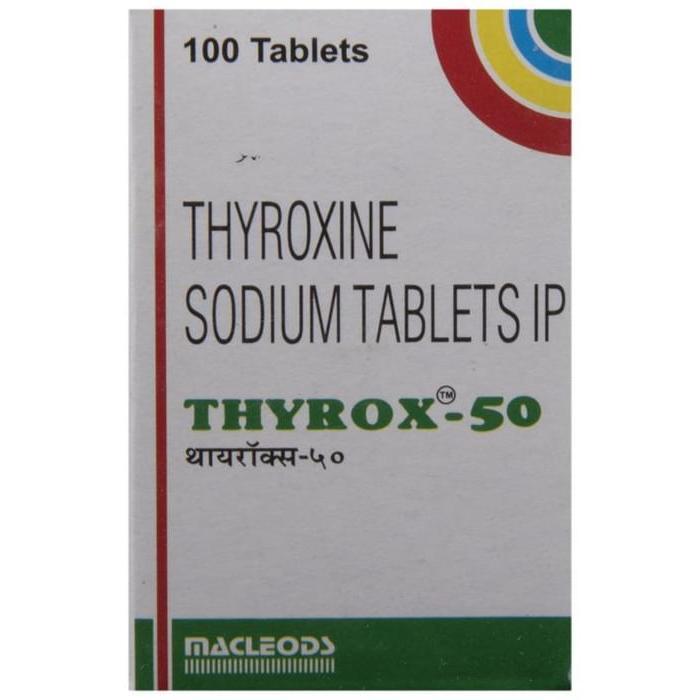 Thyrox 50 Mcg Tablet 100 2