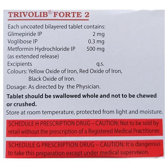 Trivolib Forte 2 Tablet ER 2