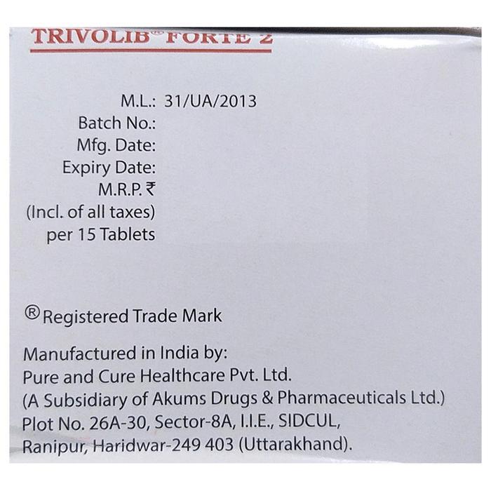 Trivolib Forte 2 Tablet ER 3