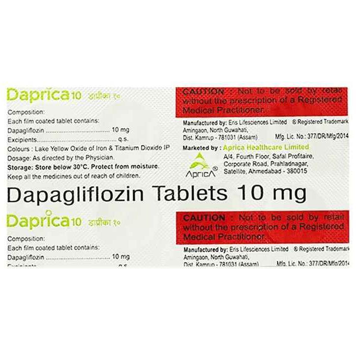 Daprica 10mg Tablet 1
