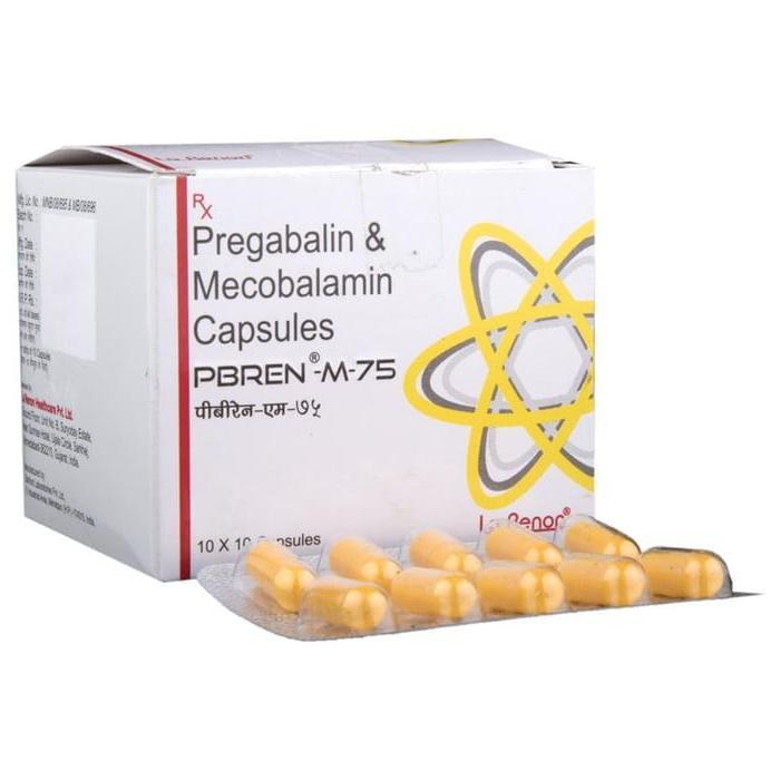 Pbren M 75 Mg/750Mcg Capsule 10 75Mg/750Mcg Capsule 10 1