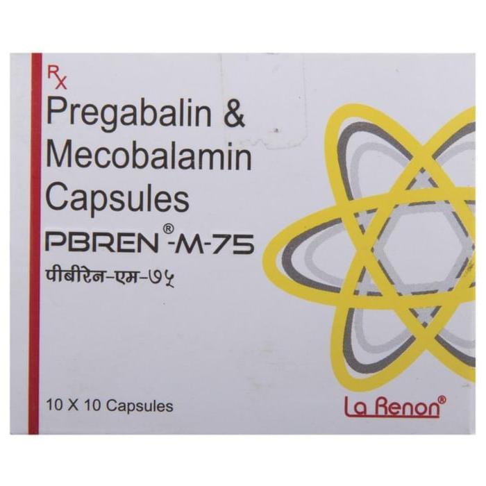 Pbren M 75 Mg/750Mcg Capsule 10 75Mg/750Mcg Capsule 10 2