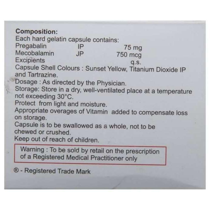 Pbren M 75 Mg/750Mcg Capsule 10 75Mg/750Mcg Capsule 10 3