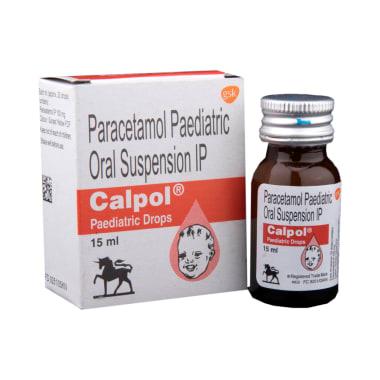 Calpol Paed 100 Mg Drops 15 Ml