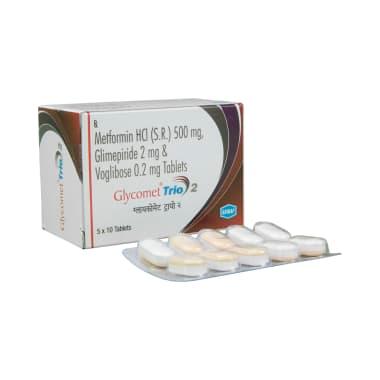 Glycomet Trio 2 Tablet SR