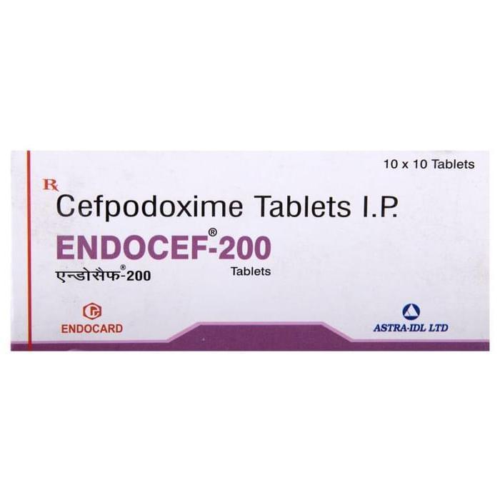 Endocef 200 Tablet 2
