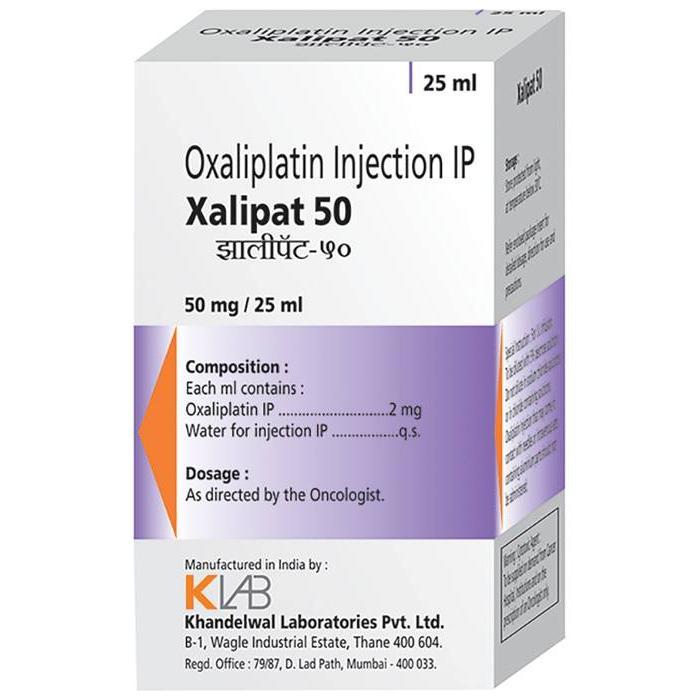 Xalipat 50 Mg Injection 1