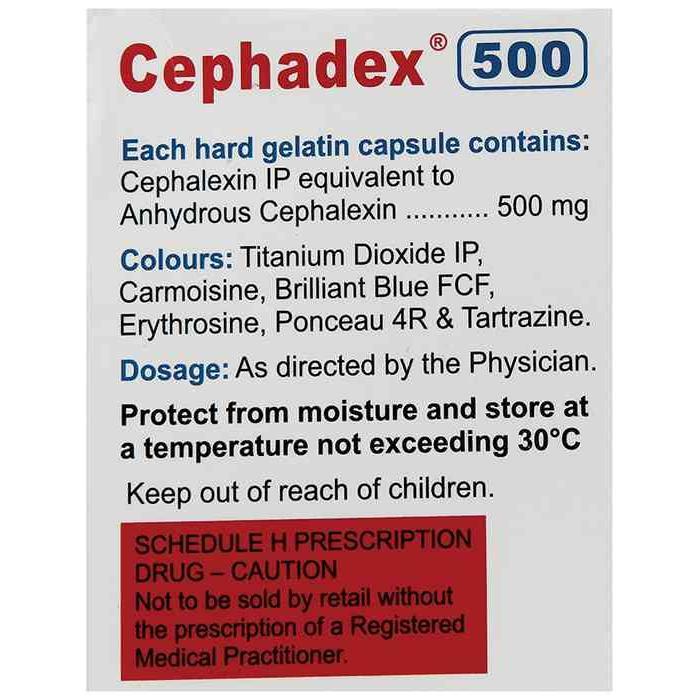 Cephadex 500 Capsule 2