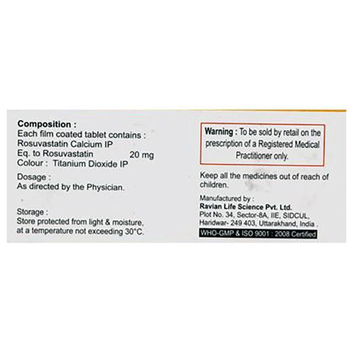 Rozfirst 20mg Tablet 2