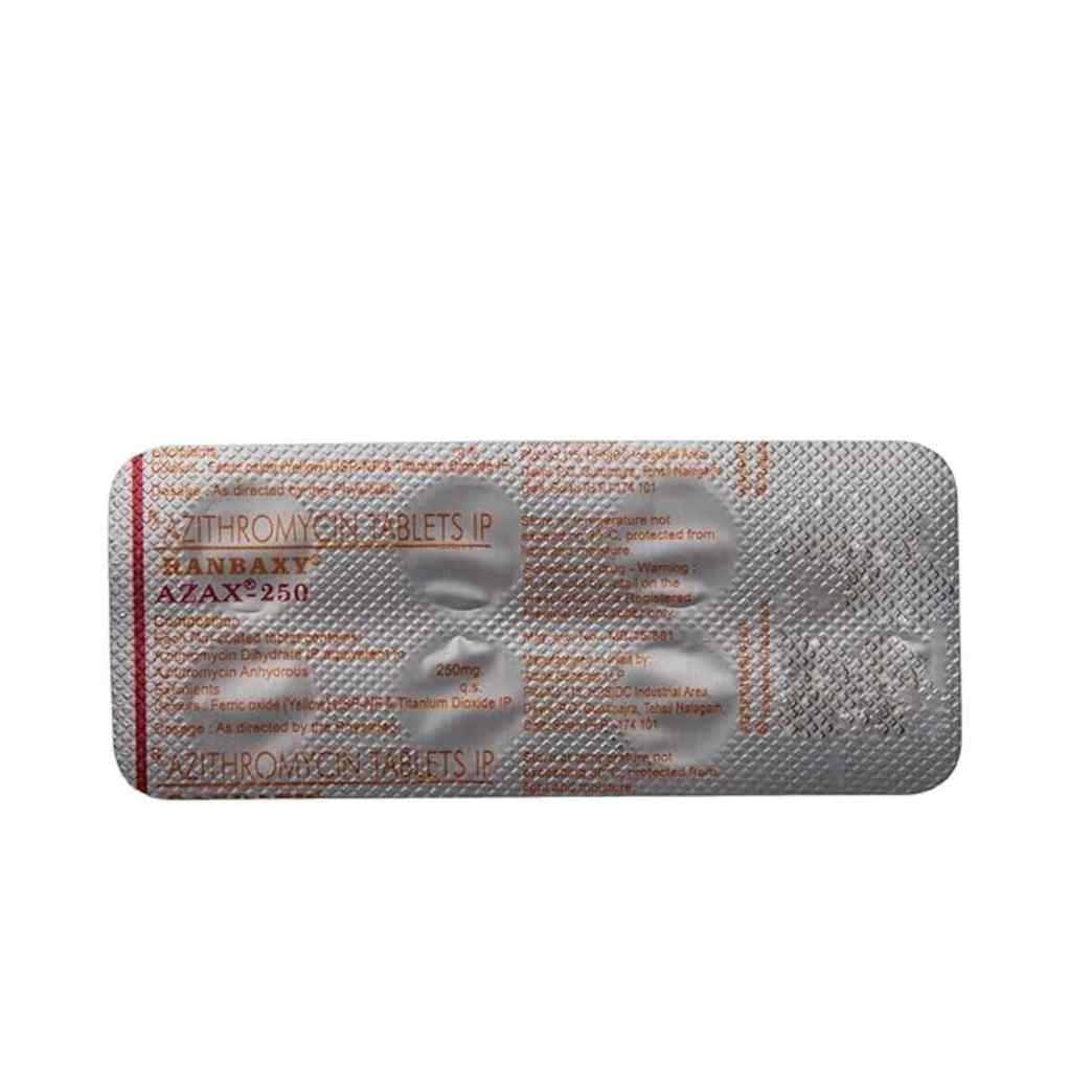 Azax 250 Tablet 3