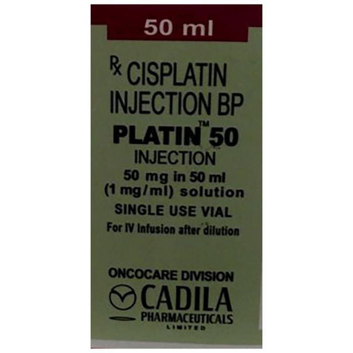 Platin (Cadila) 50 Mg Infusion 50 Ml