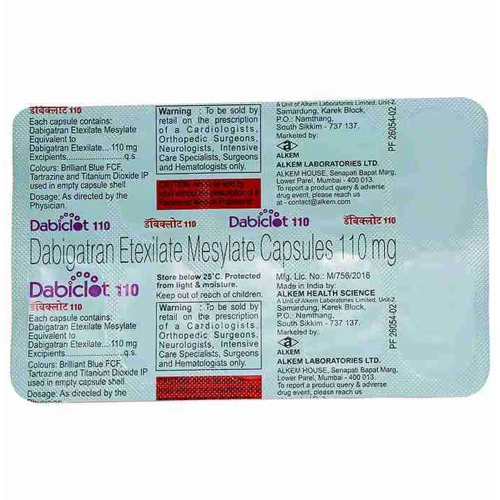 Dabiclot 110 Capsule 3