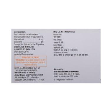 Romilast L 5 Tablet