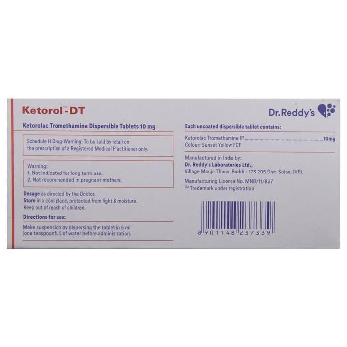 Ketorol-DT Tablet 3