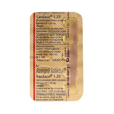Cardace 1.25 Tablet