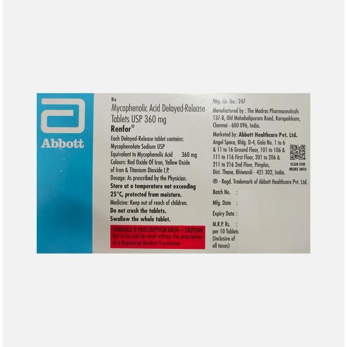 Renfor 360mg Tablet 2