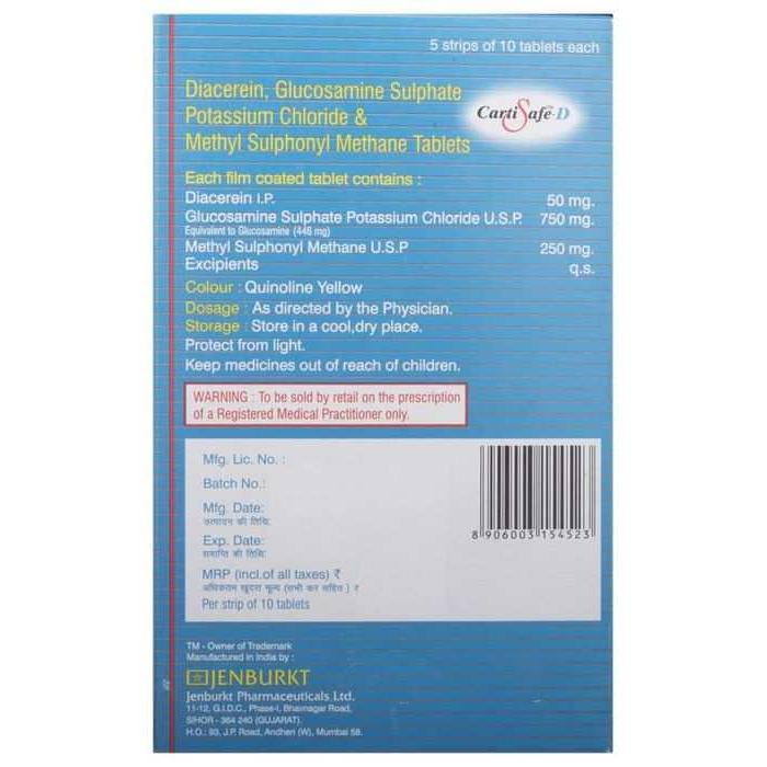 Cartisafe D Tablet 3