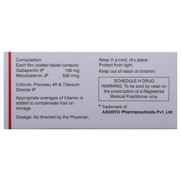 Gabaneuron 100 Tablet 3