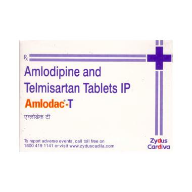 Amlodac T 40 mg/5 mg Tablet
