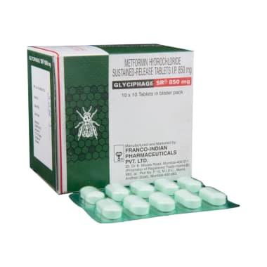 Glyciphage 850 Tablet