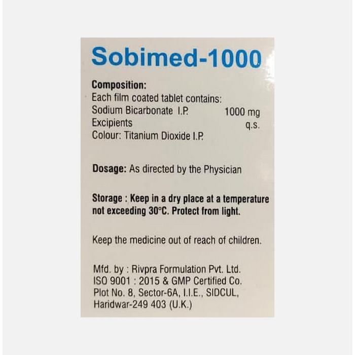 Sobimed 1000mg Tablet 2
