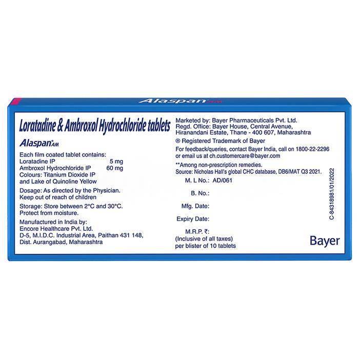 Alaspan AM Tablet 2