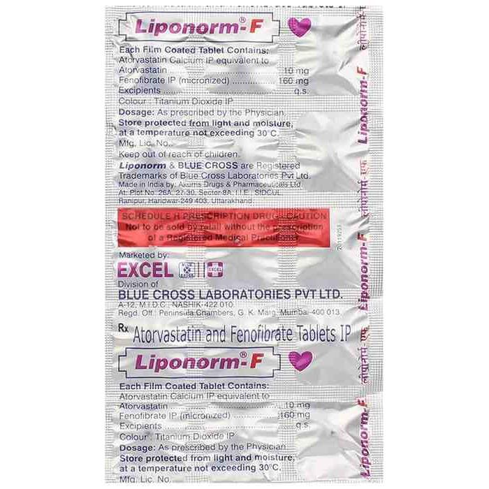 Liponorm F Tablet 3