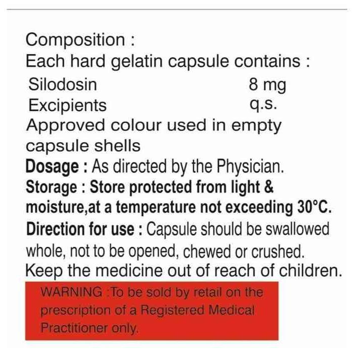 Sidlo 8mg Capsule 2