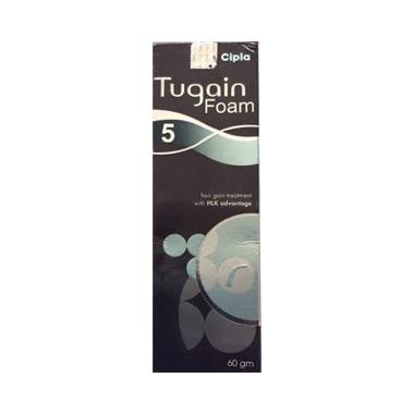 Tugain 5 % Foam 60 Gm
