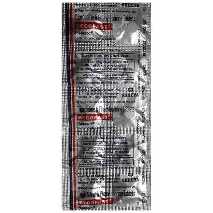 Recofast Tablet