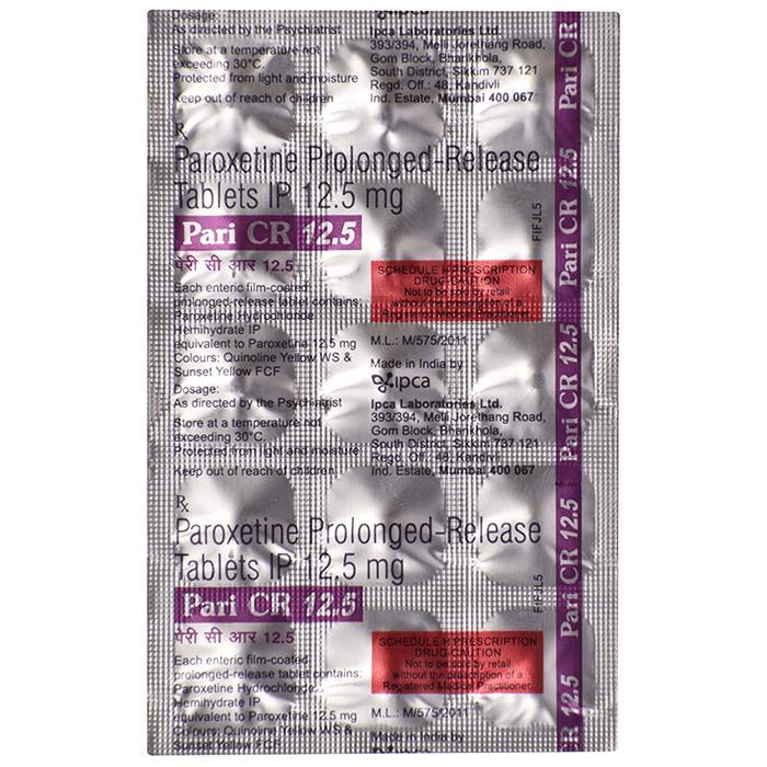 Pari CR 12.5 Mg Tablet 1