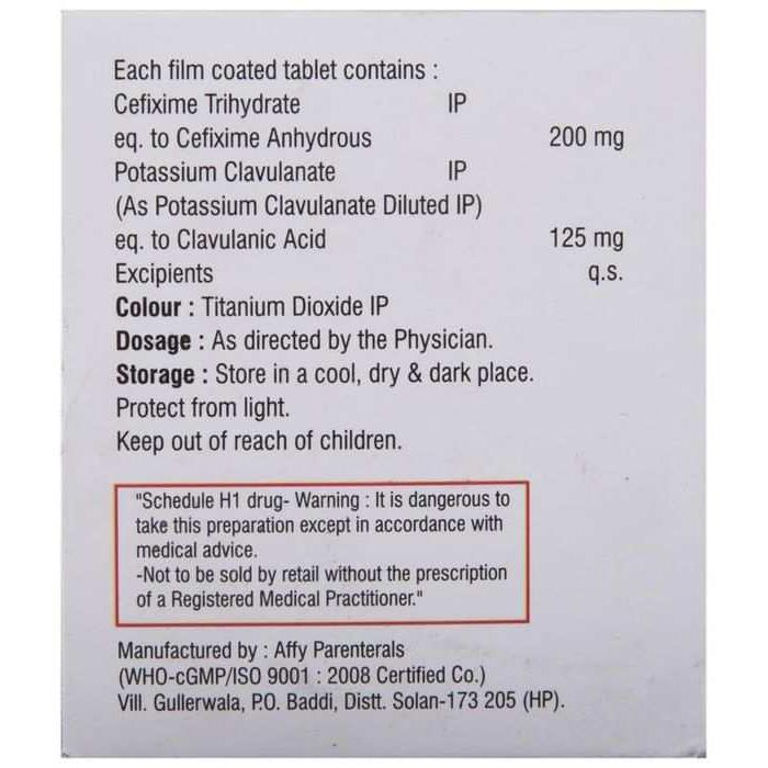 Cefifurt CV Tablet 3