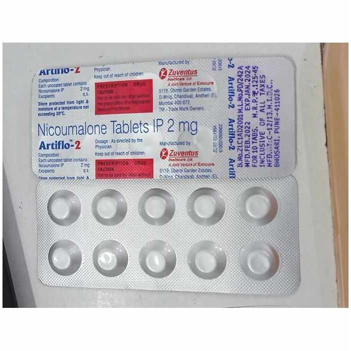 Artiflo 2 Strip Of 10 Tablets