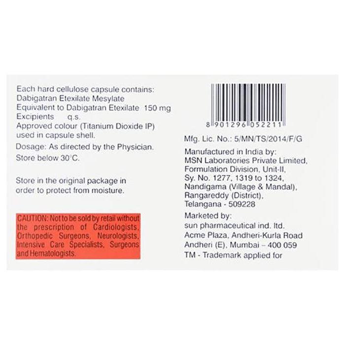 Dabigo 150mg Capsule 2