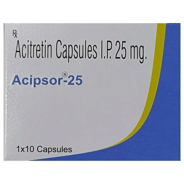 Acipsor 25mg Capsule 10'S 1