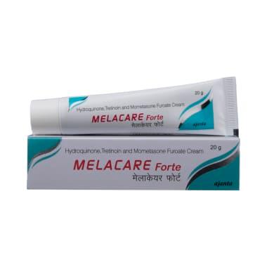 Melacare Forte 4/0.1/0.025 % Cream 20 Gm