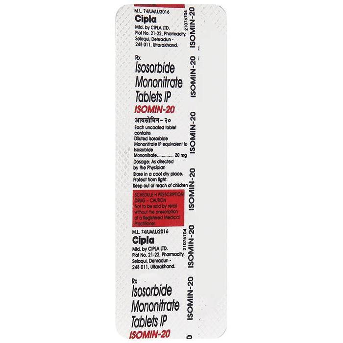 Isomin 20mg Tablet 4