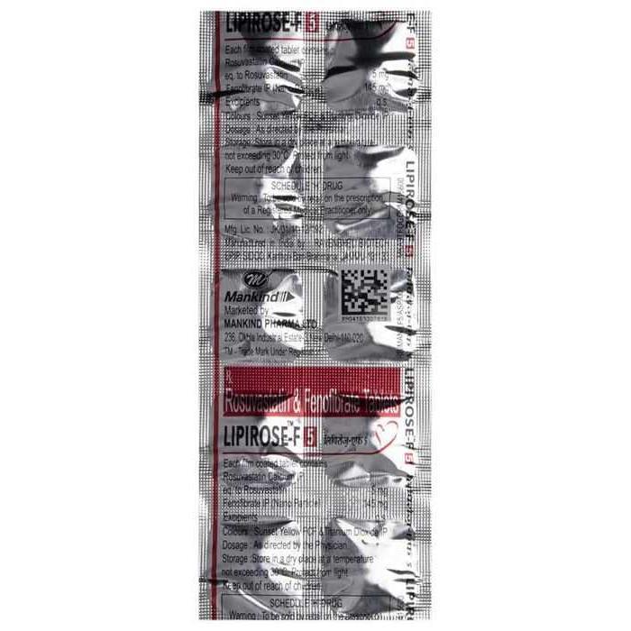 Lipirose F 5mg Tablet 4