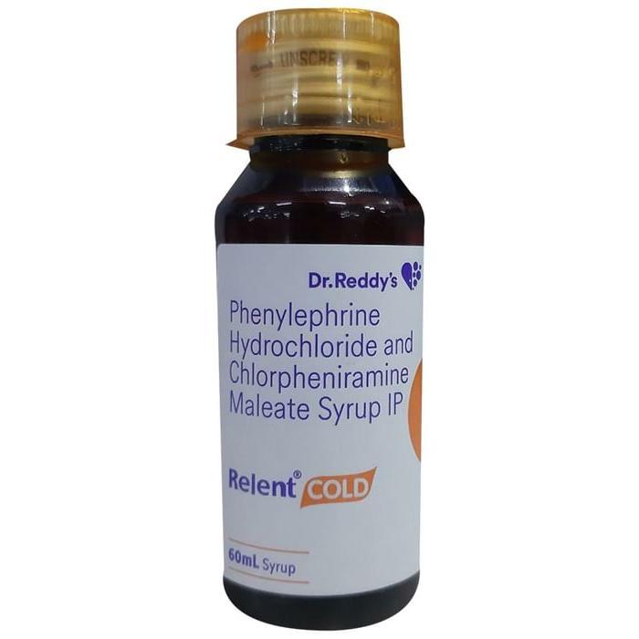 Relent Cold 7 Mg Syrup 60 Ml 1