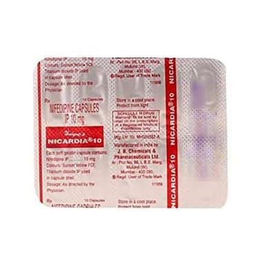 Nicardia 10 Capsule