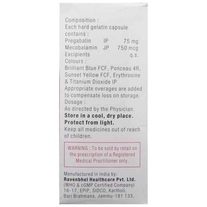 Pregaba-M 75 Capsule 3